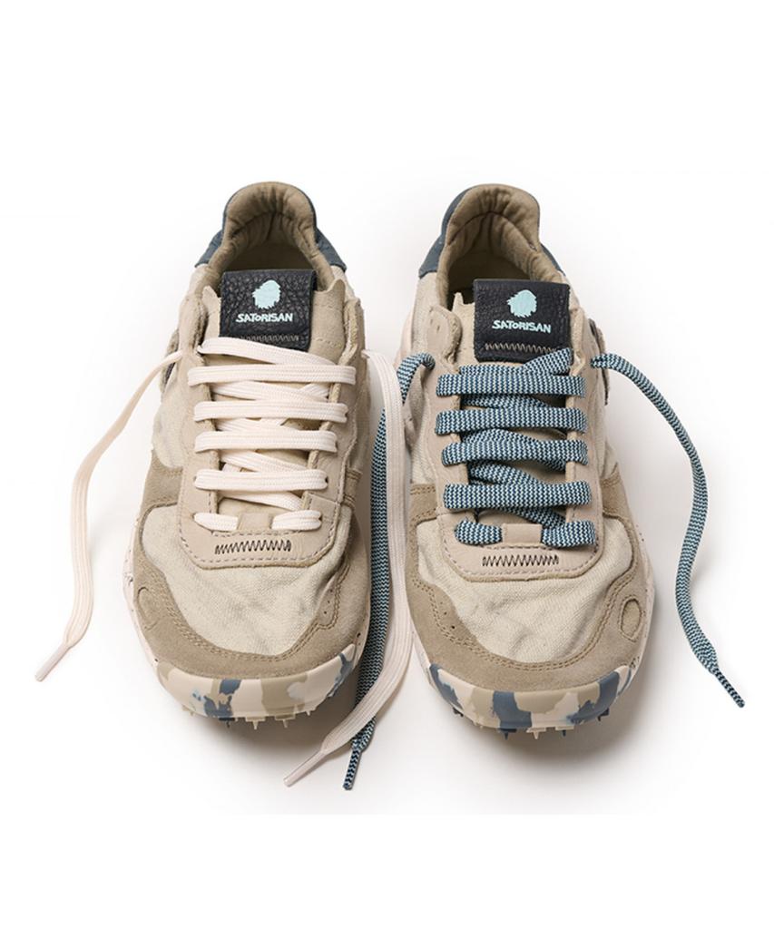 Satorisan Chacrona Linen Sneakers Light Grey 110107A052
