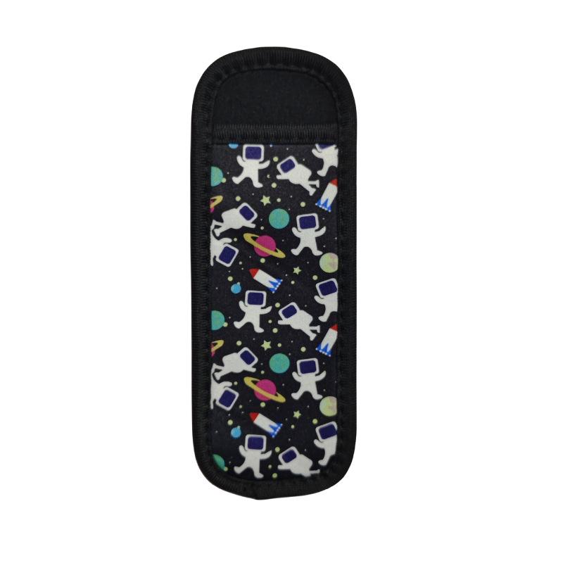 Neoprene Printed Popsicle Sleeve - Ice Pop Protective Cover