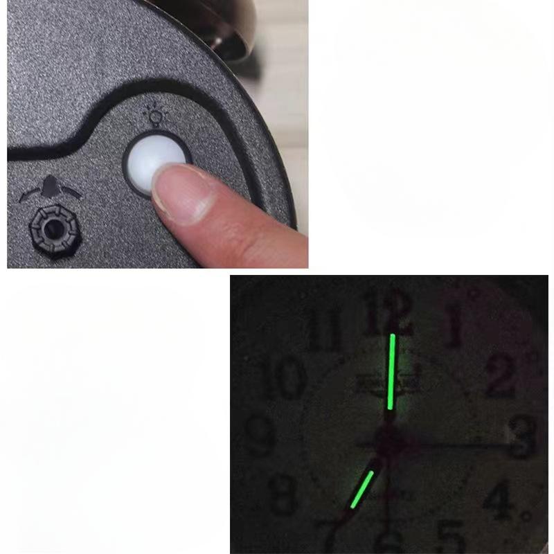 Bronze Alarm Clock Is Super Loud Home Decoration Can Be Equipped with Luminous Retro High End and Exquisite Student Wake-up Clock