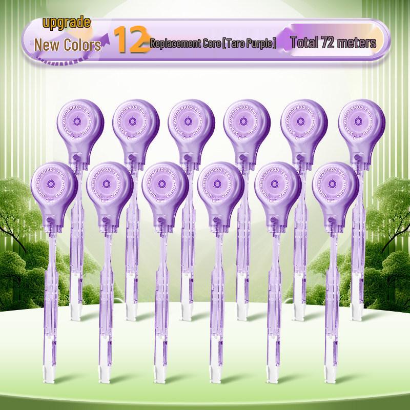 Portable Refillable Correction Tape Pen – Pen-Style, Large Capacity, Ideal for Students