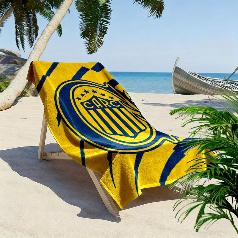 Carc 1889 Print Beach Towel, Large Soft Quick Dry Towel for Beach Camping Swimming