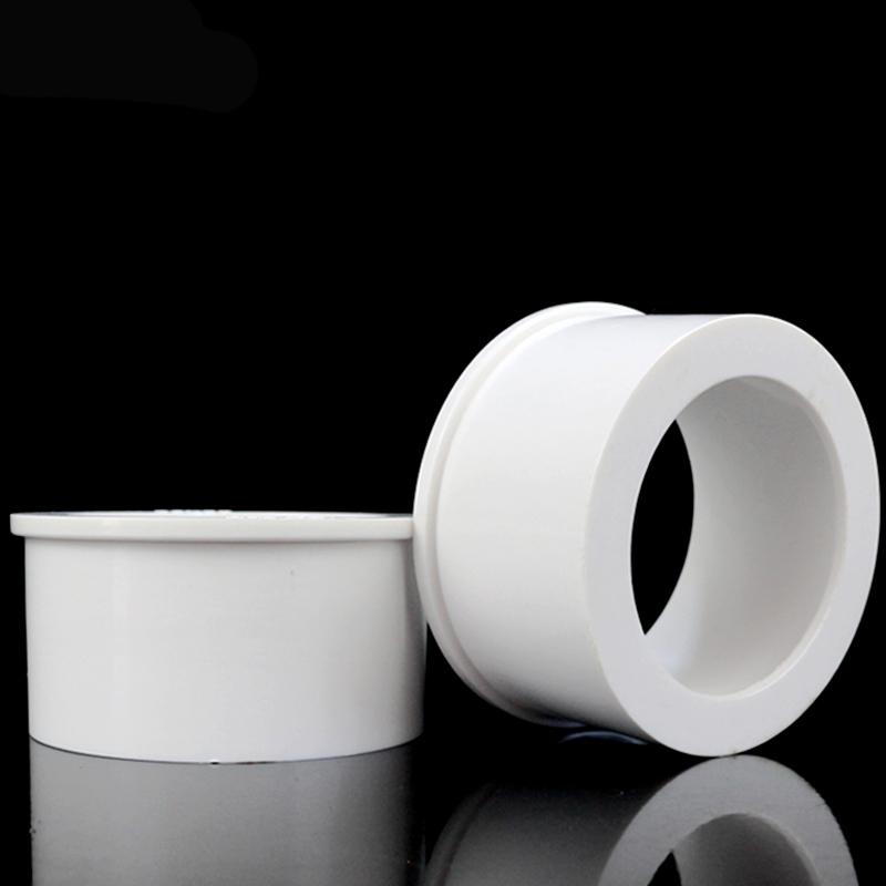 5Pcs/Lot I.D 20/25/32/40/50/63mm PVC Bushing Reducer Connector White PVC Pipe Joints Garden Water Supply Tube Reducing Union
