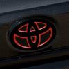 For Toyota RAV4 Camry CHR Corolla Levin Allion Grill Decorative Stickers Car Front Rear Emblem Badge Logo Sticker