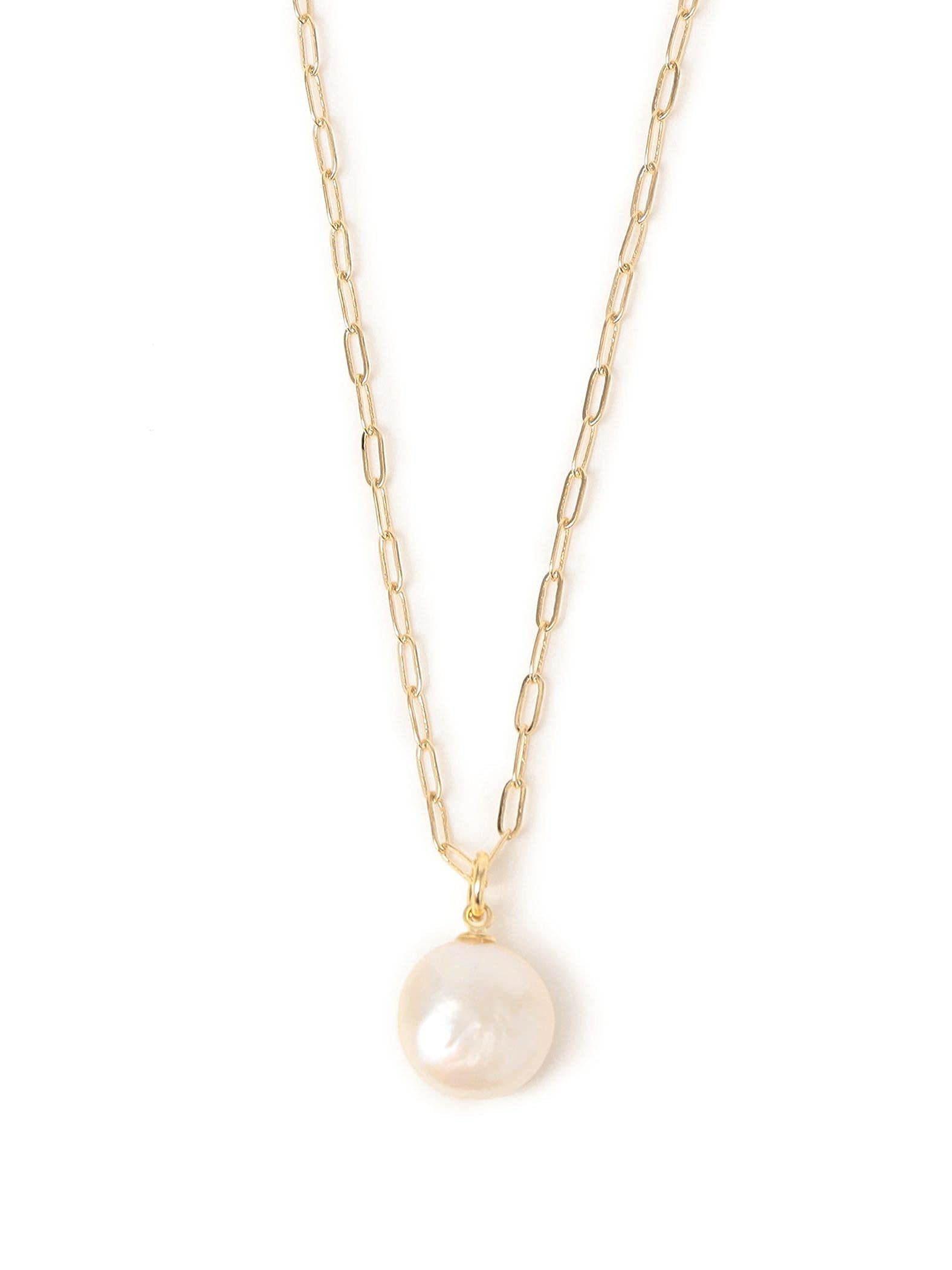 [Ships Any] Women s Freshwater Pearl One-Top Necklace 729250004 Light White ONE SIZE