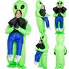ET-Aliens Inflatable Costume Scary Monster Cosplay for Adult Kids Thanksgiving Christmas Party Festival Stage Children Clothing