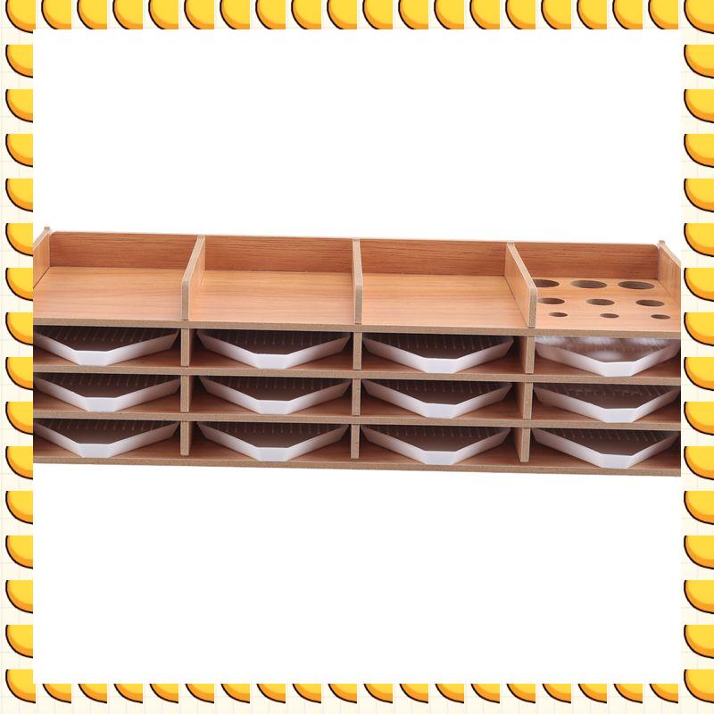 

BAAU 5D DIY Diamond Multi-Layer Rack Painting Tool Storage Tray Drilling Pen Organizer Diamond Embroidery Parts -1, 16 Grids
