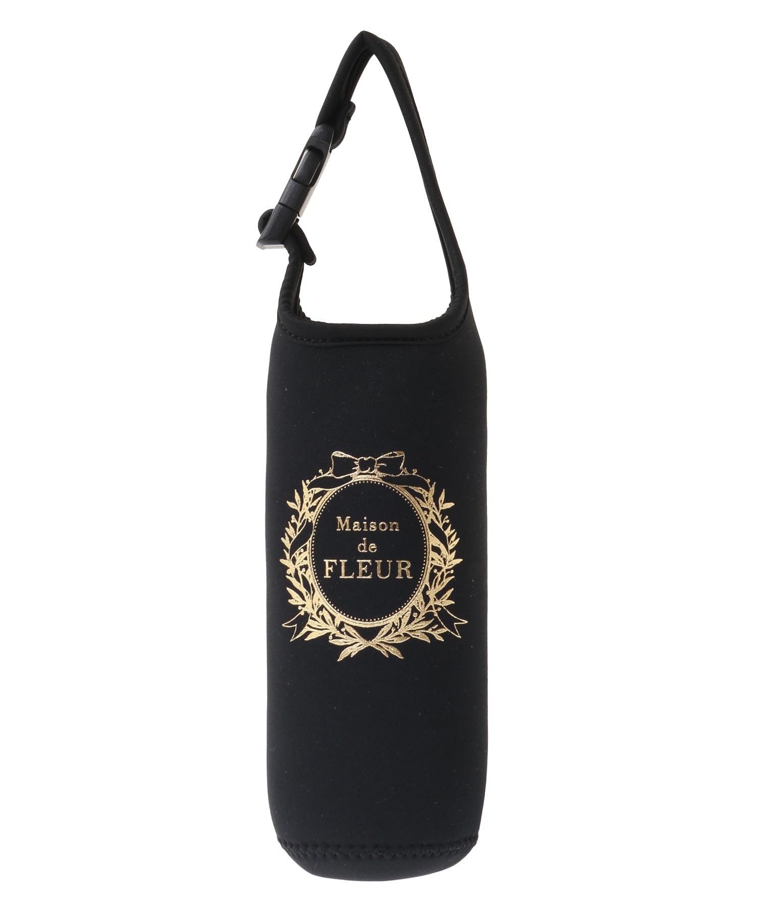

de Frame Logo Bottle Case Black [Maison Fleur] Чехол/шнурок для женщин чёрный