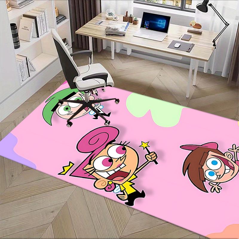 The Fairly OddParents Charming Chair Mat: Magical Home Decor, Office Must-Have, Perfect Gift for Any Room!.1225a