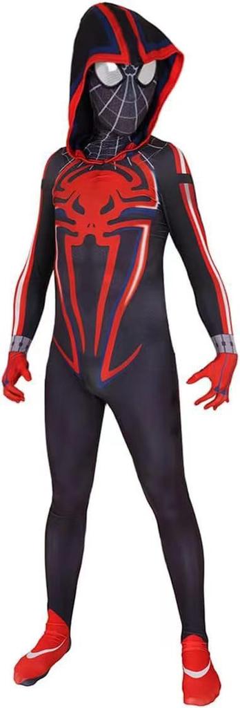 Halloween Spider-Man Jumpsuit Kids Miles Adult Gwen Set Bodysuit Expedition Costume