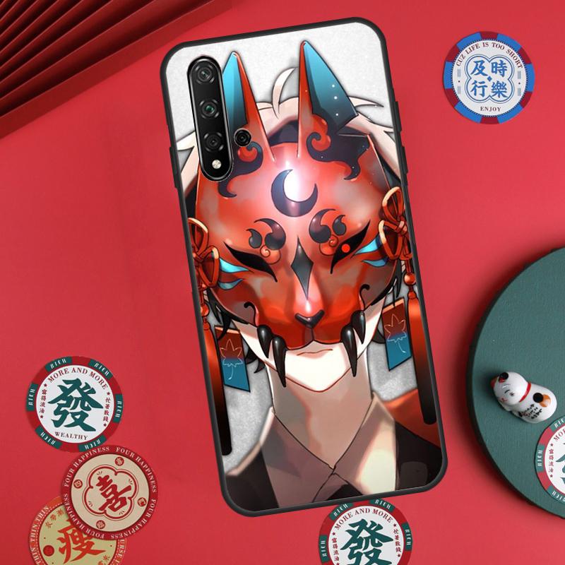 Kitsune Fox Japanese Art For Huawei Nova 5T 10 9 SE 7i 8i 11i 12i Y73 Y90 Y70 Y72 Y61 Y91 P60 Pro P30 P40 Lite Case