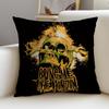 Metal BBring Me The HorizonS Cushion Cover Breathable and skinfriendly linen pillowcase square removable and washable cushion