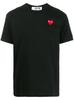 COMME DES GARCONS CDG PLAY RED HEART EYE LOGO BLACK T-SHIRT SIZE SMALL Unisex T-Shirt