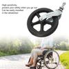 6 Inch Wheelchair Front Wheels with Front Fork Drive Steel Bearing Wheel Front Fork for Wheelchair Replacement Parts