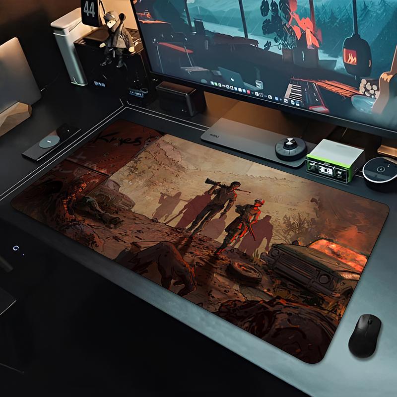 Tappetino per Mouse Grande Gamer Armadietto Tastiera PC Tappetino per Scrivania 900x400 The W-Walking D-Dead MousePads Accessori Gaming per Laptop Mousepad Xxl