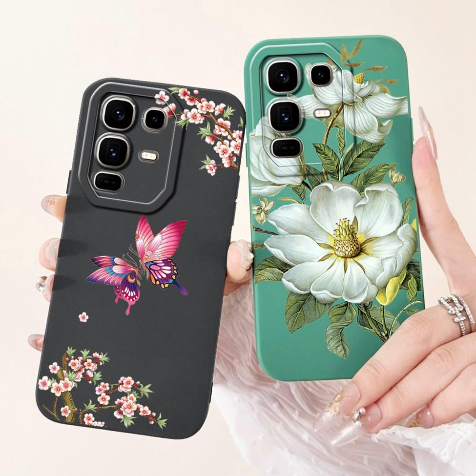 Für Infinix Note 50 Pro Plus Hülle Silikon Kawaii Niedliche Katze Lustig Bemalt Stoßstange Für Infinix Note 50 Pro+ Handyhülle X6856