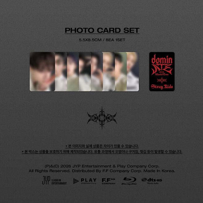 [Vorbestellung] Stray Kids Welttournee <dominATE SEOUL> Blu-ray (2 Schlafzimmer)