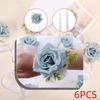 6Pcs Wrist Corsage Wristband Wedding Wrist Flower Party Graduation Wedding