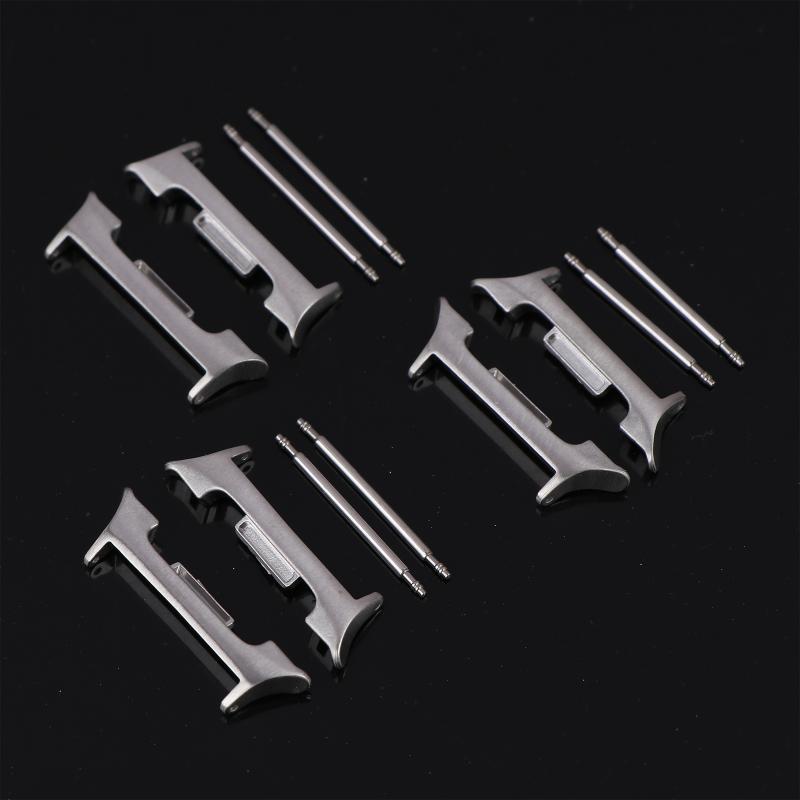 1 pár adaptérů pro Galaxy Watch 8 Classic nerezový řemínek konektor pro Galaxy Watch 20/22/24mm kovové adaptéry