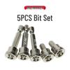 Phillips Screw Positioning Set: Magnetic Gypsum Board Punch Tool with Hex Shank & Electric Bit.