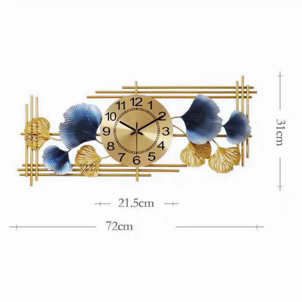 

Ретро настенные часы в китайском стиле с бесшумным механизмом плавного хода
