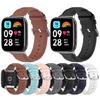 Fashion PU Wriststrap for Redmi Watch 3 Active/Lite Watch Sweatproof Watchband
