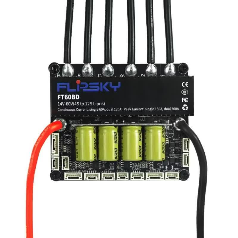 Zhenbaolai FT60BD Dual-Drive ESC with Bluetooth