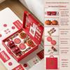 Persimmon Ruyi Wedding Gift Set: Double Happiness Cups for Newlyweds or Bestie's Engagement