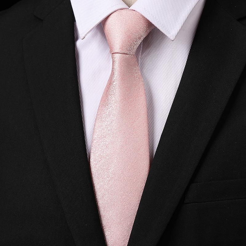 Fashion Versatile Casual Men And Women Retro Hong Kong Style Business Dress Groom Wedding Korean Version 8Cm Hand-Patterned Tie