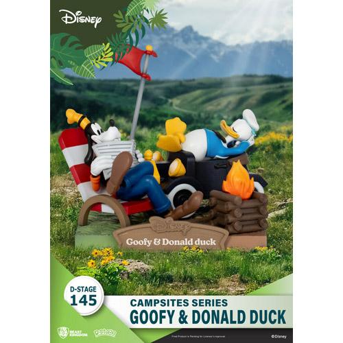 BK D Stage Campsites Series Goofy & Donald Duck Figure