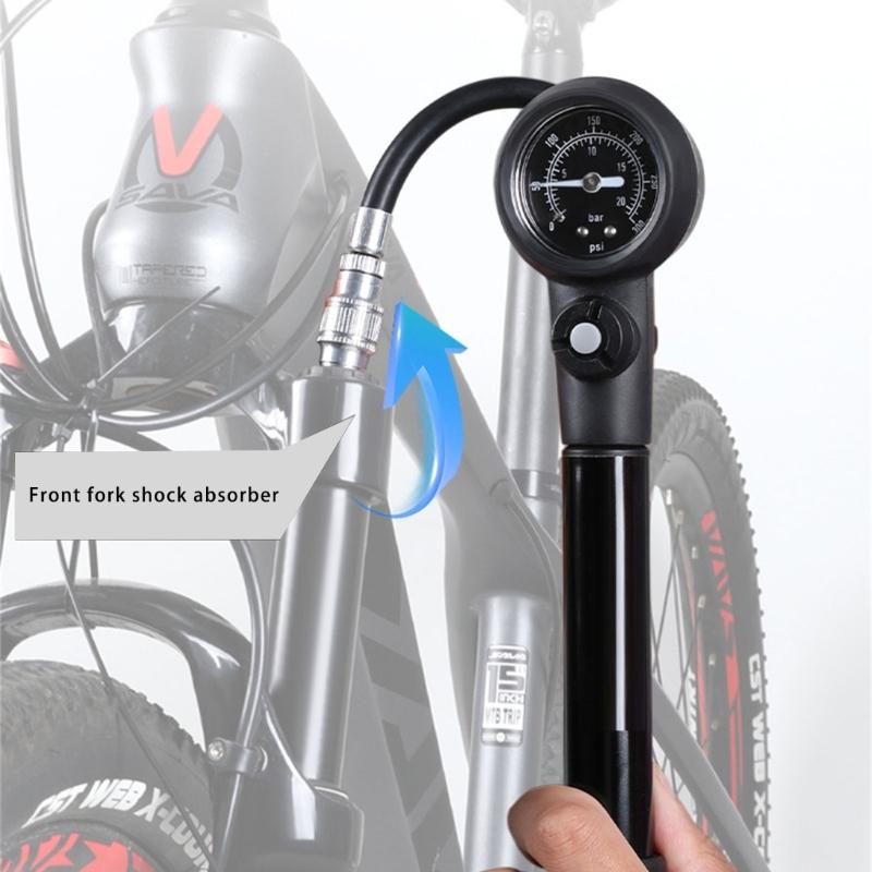 Portables High Pressures Bike Pumps Universals Valves Bicycles Hand Tire Pumps for Bicycles Motorcycles Inflatables