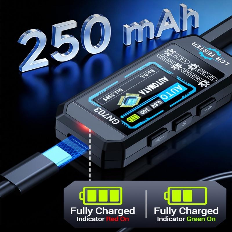 High Accuracy Digital Tweezer Meter Auto Recognition for Accurate Resistance Inductance Capacitance Measurement