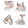 DIY Dumpling Making Machine Dumpling Pressing Mold Kitchen Accessories Homemade Meat Pie Wonton Mold Small Household Appliances