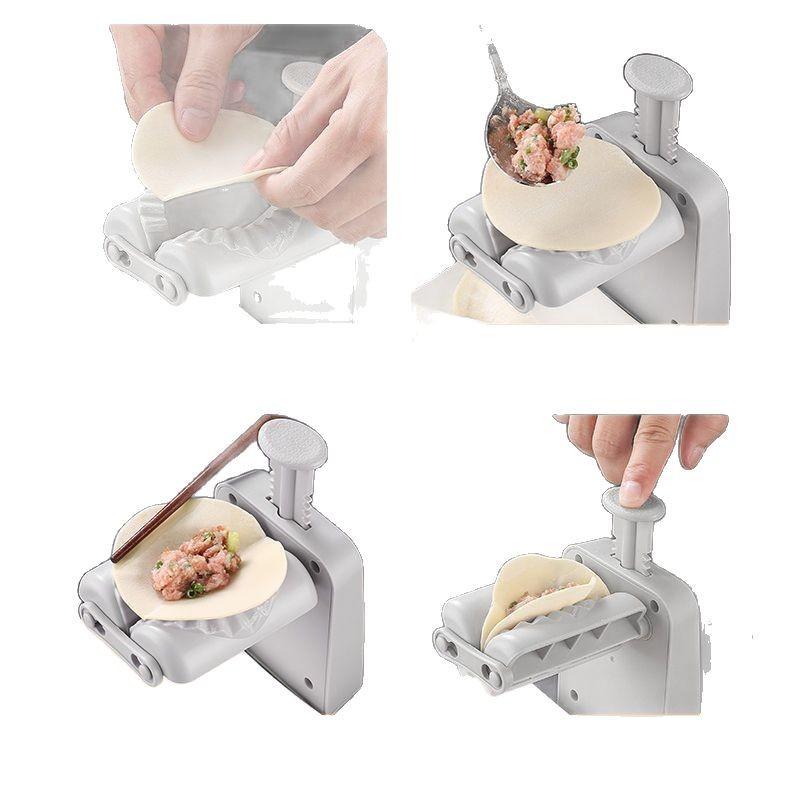 DIY Dumpling Making Machine Dumpling Pressing Mold Kitchen Accessories Homemade Meat Pie Wonton Mold Small Household Appliances