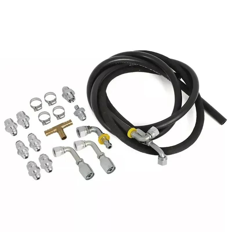 Lenkschlauchanschluss mit 6AN-Anschluss für Hydroboost-Bremskraftverstärker LKW/Auto Lenkschlauchanschluss-Fittings-Kit