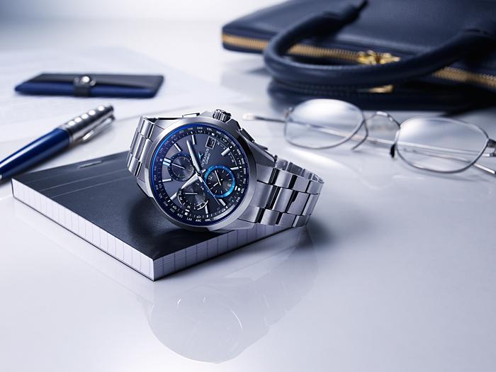 Casio Men's 100M Water Resistant Analog Quartz Watch OCW-T2600-1A