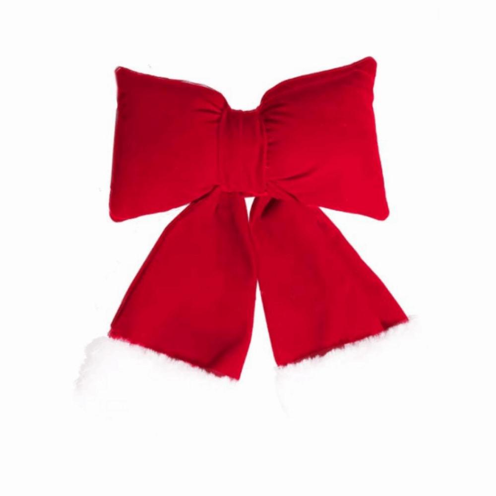 Creative Christmas Bow Decoration 3D Wine Red Bowknot  Christmas Tree Decoration