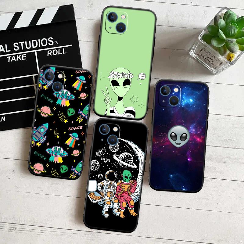 BH46 Trippy Tie Dye Peace Alien New High-End Shell Phone Case for Redmi Note 8 9 Pro Max 9S 9T 9C NFC 8T 8A 10A A4