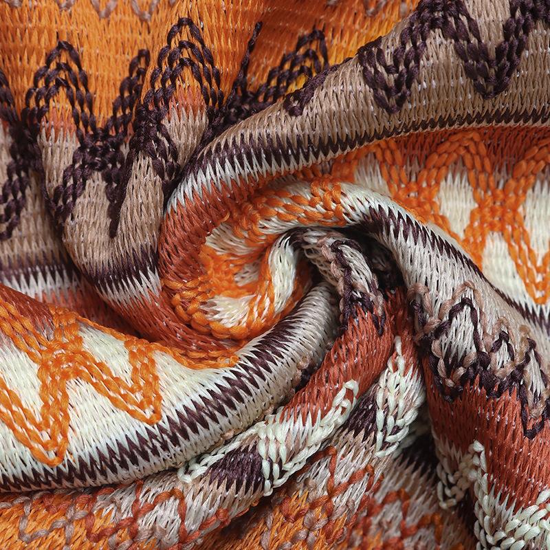 Women's Summer Seaside Holiday Halter Short Dress Striped Knit Dress