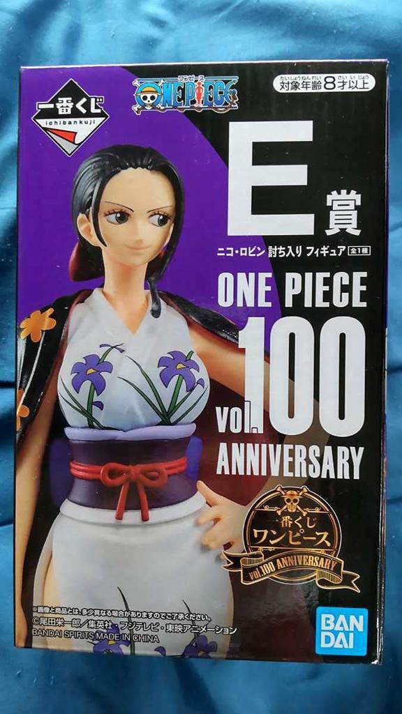 E Prize Nico Robin Ichiban Kuji One Piece vol.100 Anniversary Raid Figure Ichiban Kuji