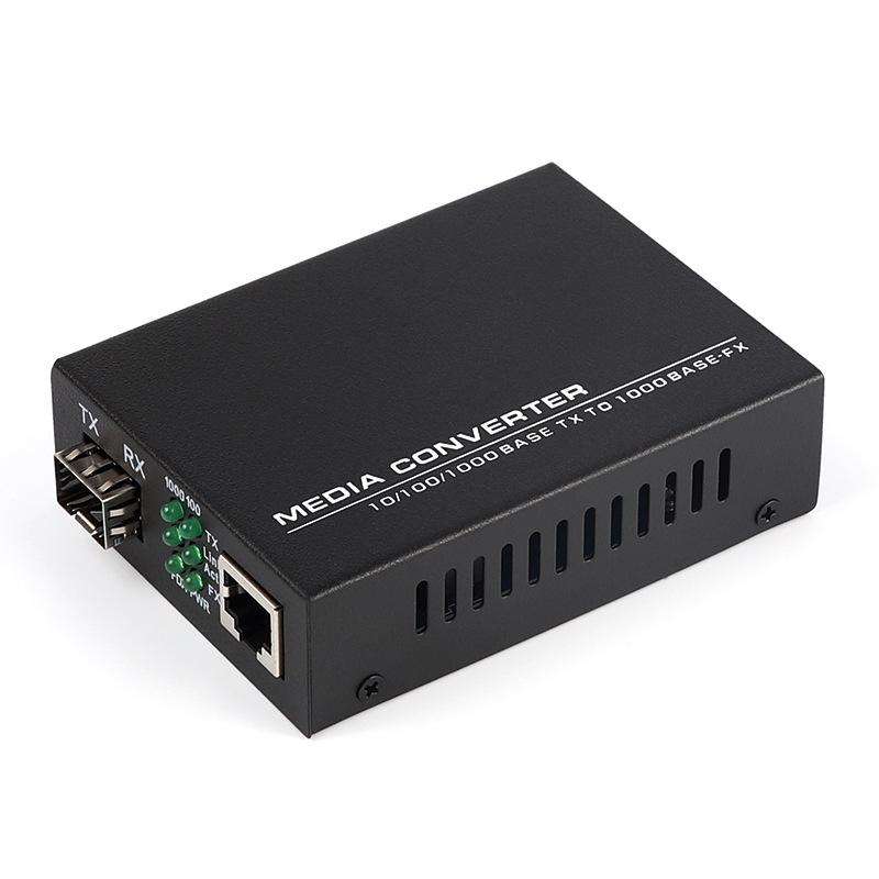 Gigabit Fiber SFP Transceiver: 1 Electric & 1 Optical Port Fiber Switch Module