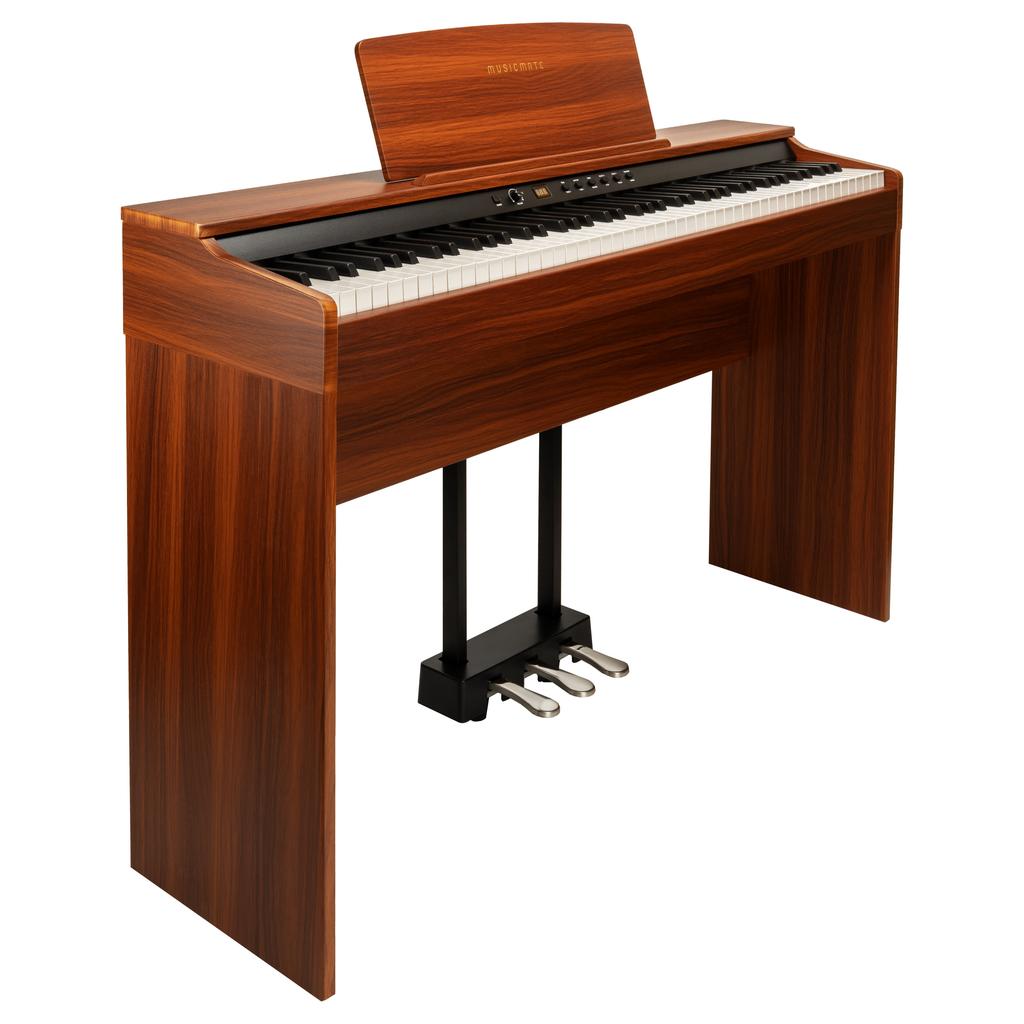 MusicMate MM-P60-BW PureHarmony Digital Piano