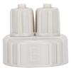 SelfControl CO2 Generator Quick Twisting Double Connector Bottle Capsule for Aquarium(B )