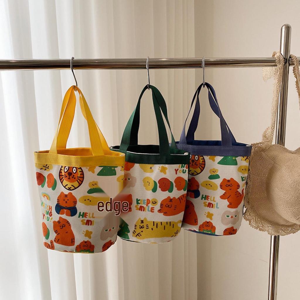 2023 Women's Canvas Handbag: Cute Lunch Box & School/Work Tote