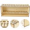 Wooden Frame Paint Brush Holder Household Desk Organizer Watercolor Brush Rack  Art Supply