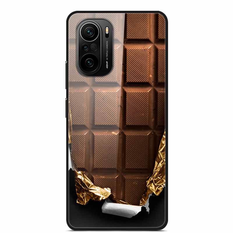 For Xiaomi Poco F3 Case Tempered Glass Hard PC Phone Back Cover For Xiaomi POCO F3 5G Cases Shells PocoF3 F 3 2021 6.67'' Coque