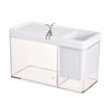 Plastic Amphibious Ecological Tank Transparent Goldfish Bowl Home Decoration Aquarium  Desktop