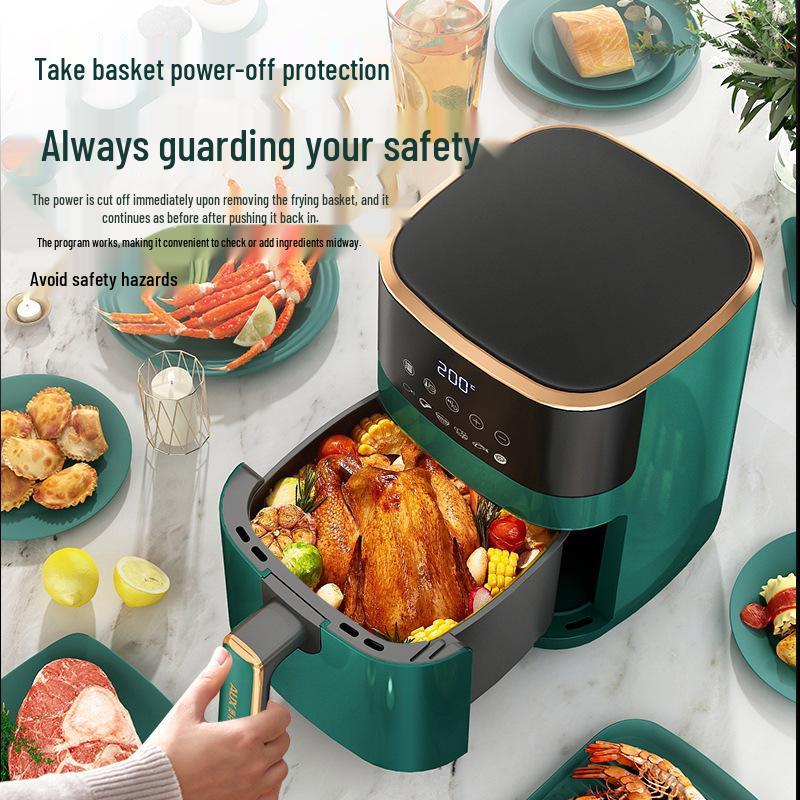 AUX 2024 Smart Visuell Multifunktionaler Ölfreier Heißluftfritteusenofen