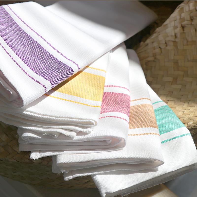 Rother Hotel Cotton Cloth Cup Cleaning Cloth 35*50cm Mixed Colors 5-Pack Glass Cup Cleaning Cloth Special Towel Wine Glass Wiping Cloth
