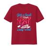 Retro 80s Rock Music Small Town Girl Lyrics Note Print Casual T Shirt Vintage Versatile Comfortable Designer Clothes