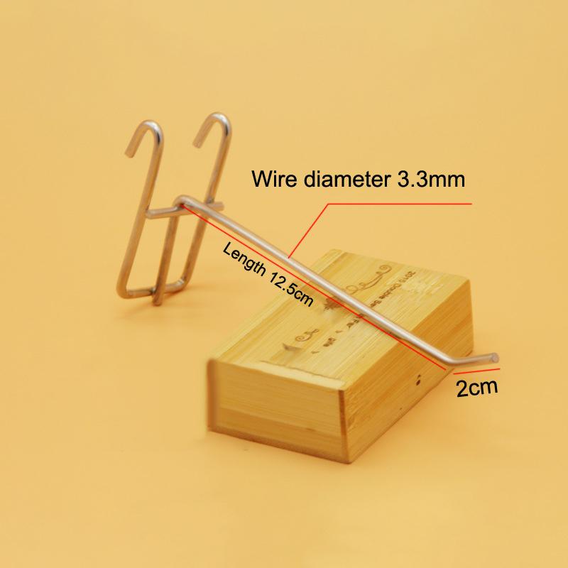 10 Stück Metallgitterpaneelaufhänger Wiederverwendbarer Supermarktaufhänger Universelle Einzelhandelsgeschäft Gitterpaneelhaken Mantel Tasche Aufhänger Haken Wandhaken